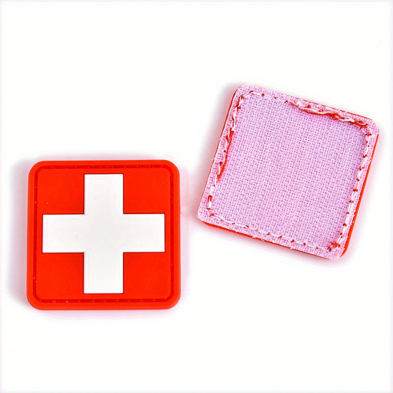 2 PCS Tactical Medic Patches Morale IR Infrared Med Patch for IFAK,EMT,  EMS, Military,Trauma, Medical, Emergency Pouch