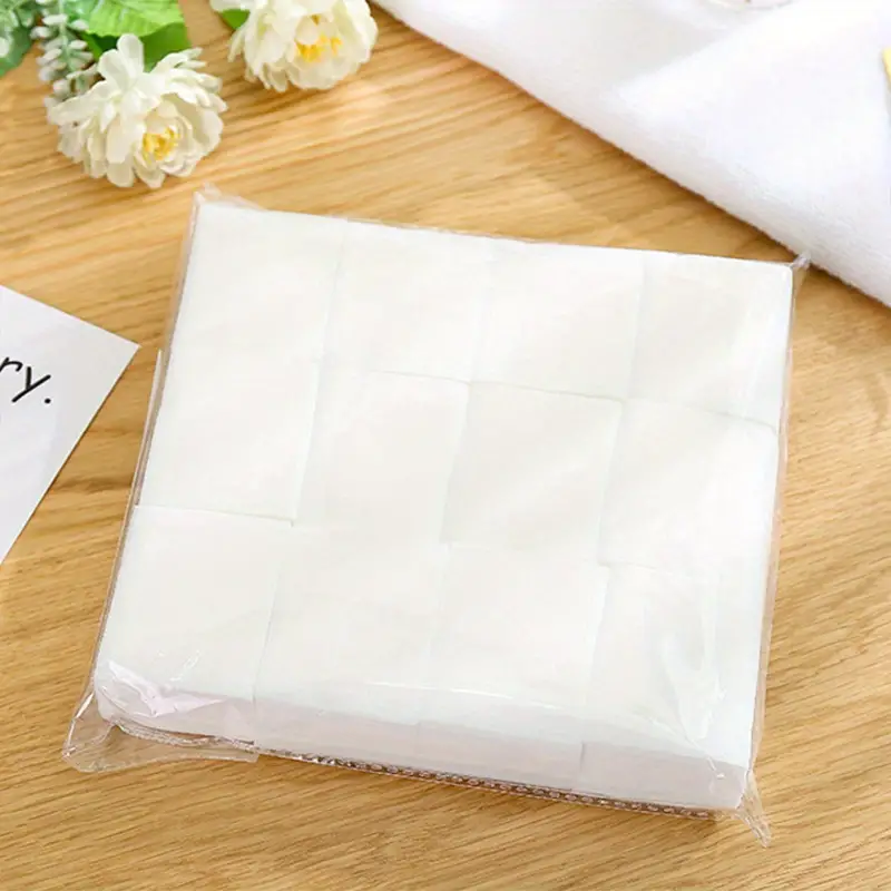 Makeup Remover Wipes Cotton Squares Pads Facial Cleansing - Temu