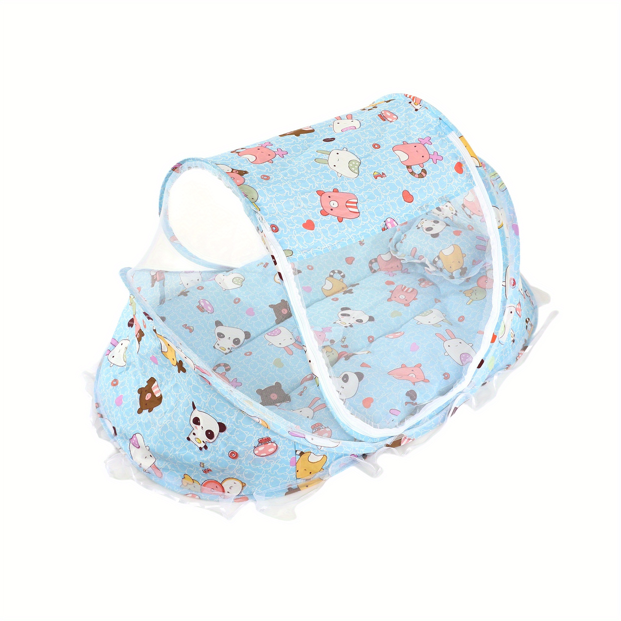 Cartoon Mosquito Net Bed for Babies