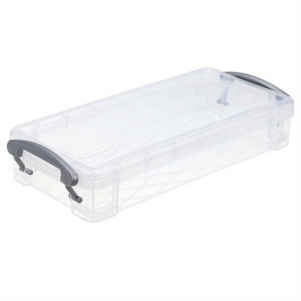 Large Pencil Box, Hard Pencil Case Organizer, Durable Plastic