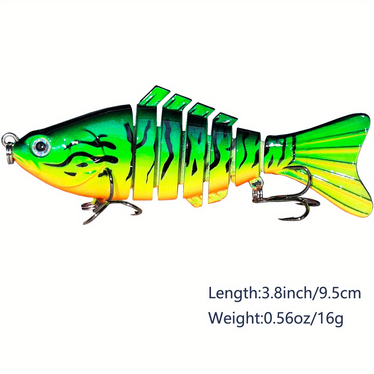Segmented Multi-Jointed Slow Shrinking Swimming Fishing Lure for Freshwater  / Saltwater - China Fishing Lure and Fishing Jigs price