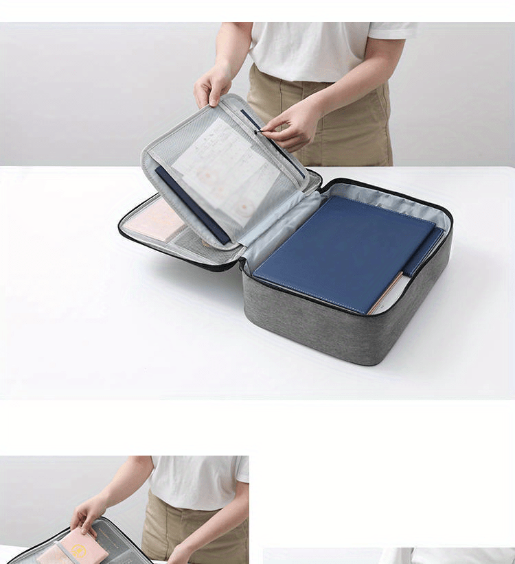 Document/document/tool Storage Box With Lock 3 layer - Temu