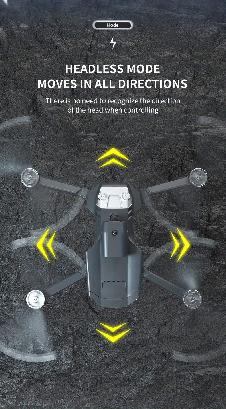 h115 value brushless drone quadcopter uav dual hd cameras gimbal optical flow 9 min flight 100m rc 4 way obstacle avoidance ideal kids toy gift details 5