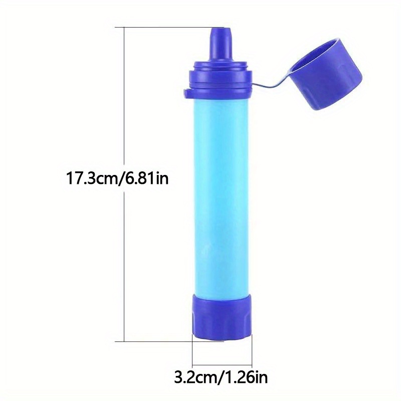 Outdoor Water Purification Straw Survival in the Field Emergency Survival  Equipment Direct Drinking Portable Water Filter 캠핑용품 - AliExpress