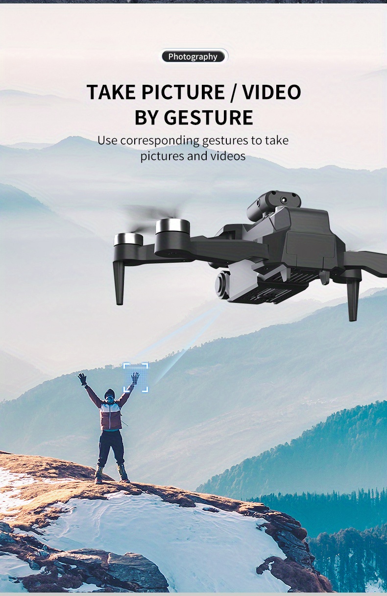 h115 value brushless drone quadcopter uav dual hd cameras gimbal optical flow 9 min flight 100m rc 4 way obstacle avoidance ideal kids toy gift details 12