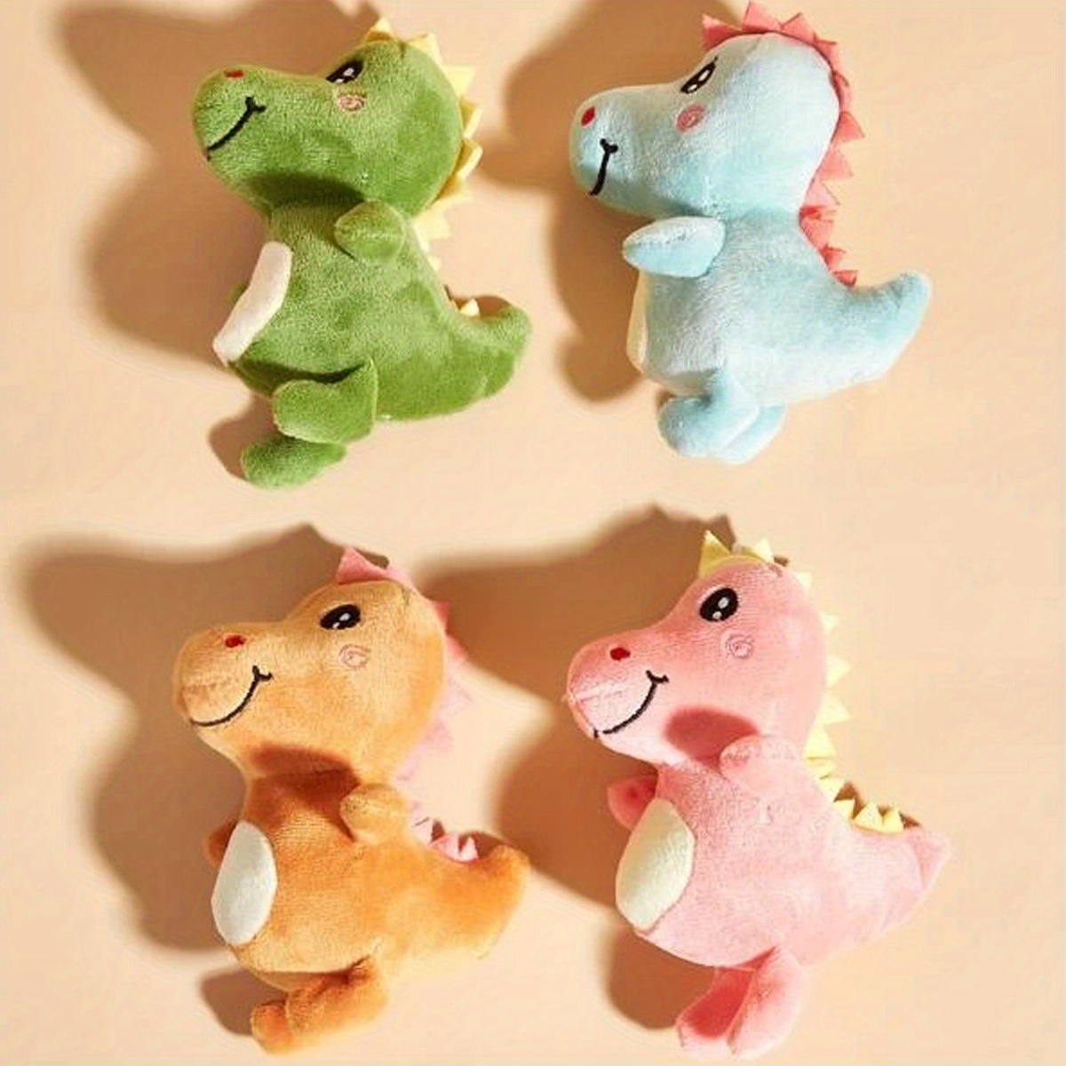 1PC Cats and Dogs Pet Plush Dinosaur Toys Interactive Dog Chew Toys Pl
