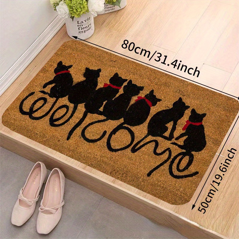 Cute Kitten Bathroom Floor Mat Door Mat