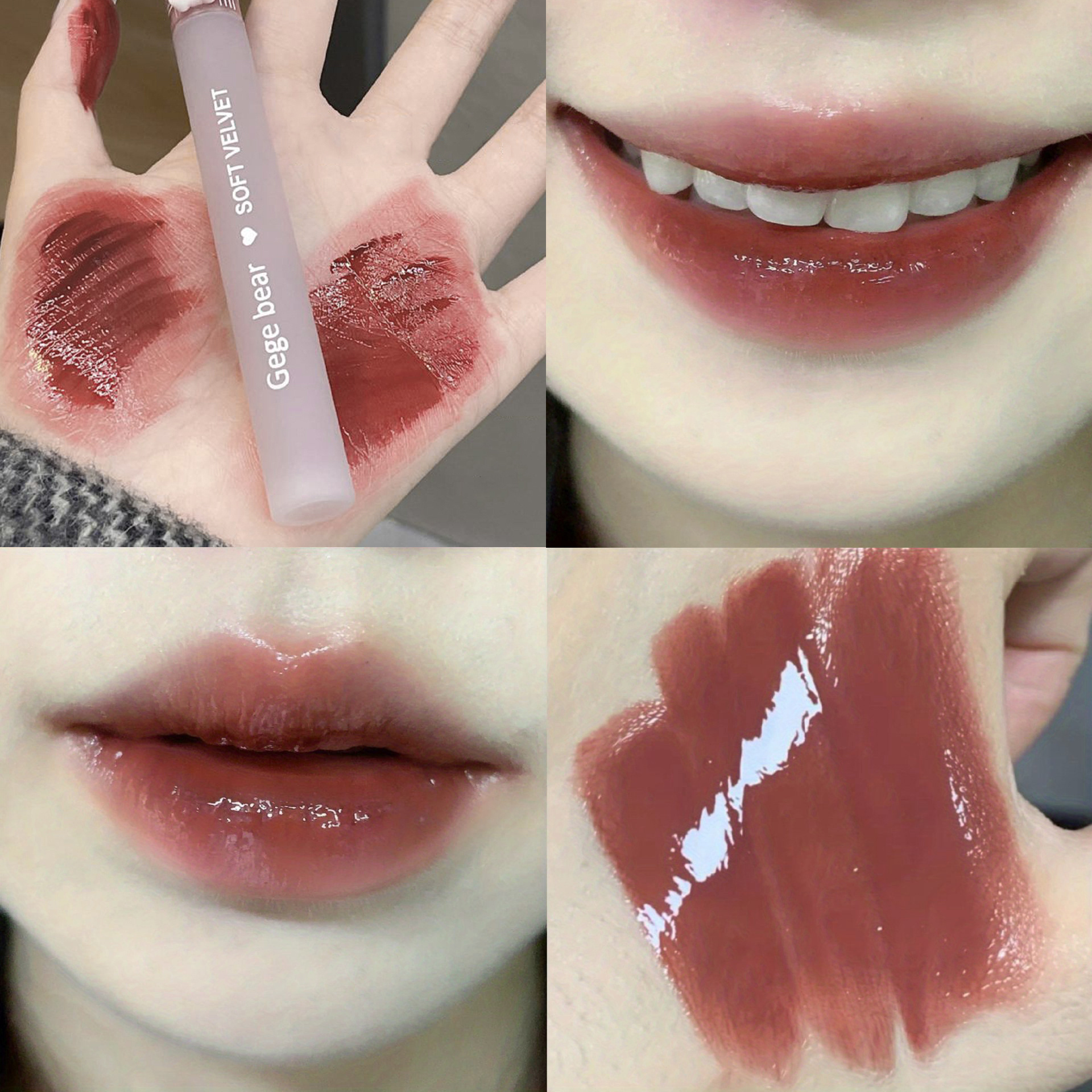Moisturizing Lip Gloss Pets Package Long-lasting Glossy Jelly Pl