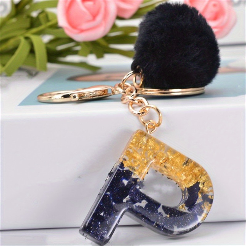 Pom pom Fashion Leather keychains - Creo Piece