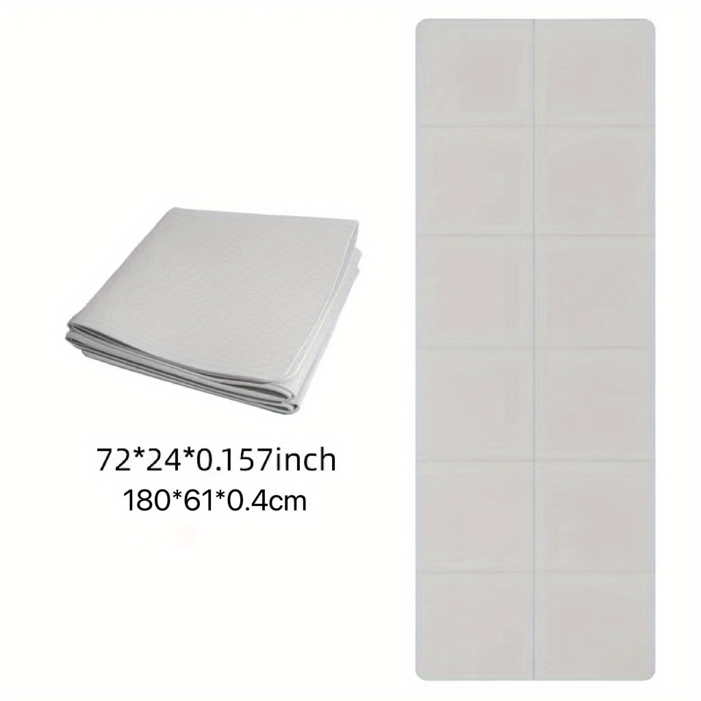 Portable Non slip Yoga Mat Small Size Tpe Material Shock - Temu