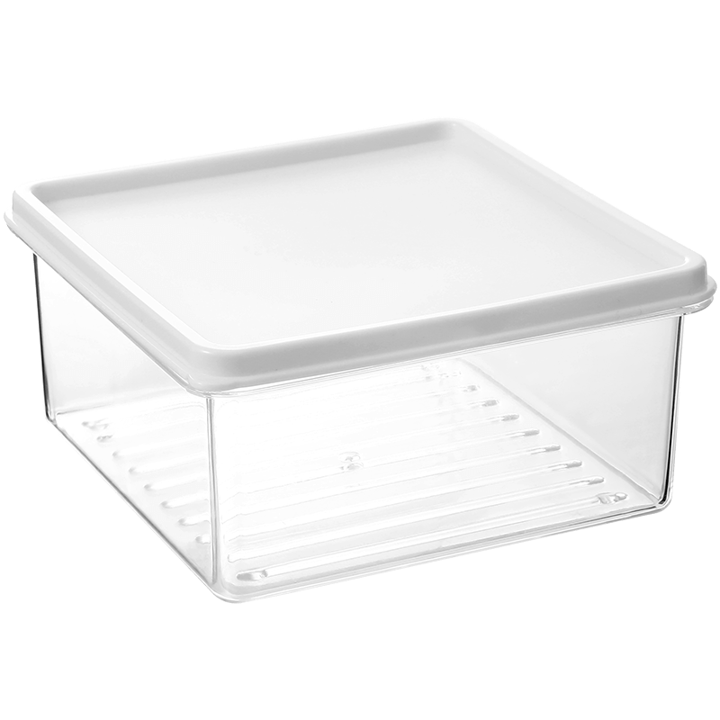 Caja de almacenamiento transparente para nevera, organizador de alimentos,  contenedores para congelador, despensa, armario de cocina organizador  refrigerador organizador frigorifico organizadores de nevera cajas nevera