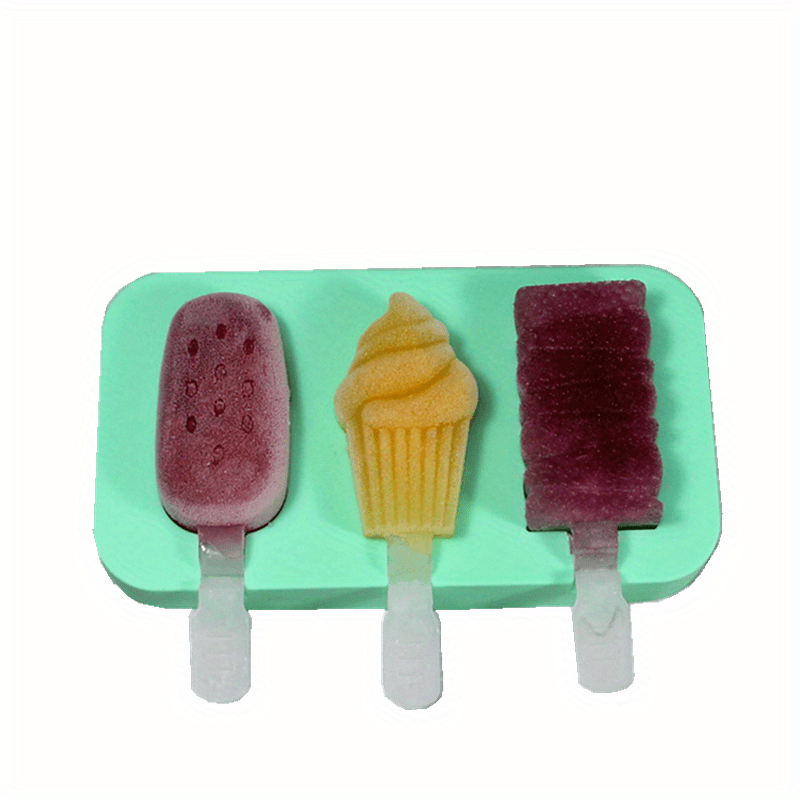 Silicone Popsicle Molds For Cake Pop Small 4 Cavities Bpa - Temu