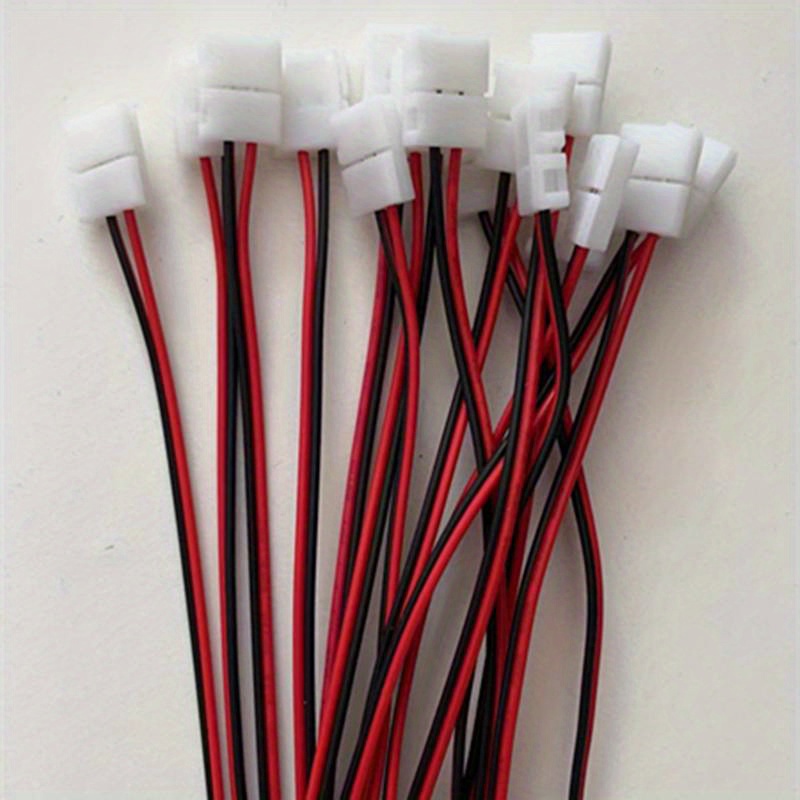  Conector de tira LED con cable. : Herramientas y Mejoras del  Hogar