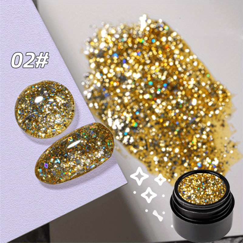 glow in the dark glitter nail polish