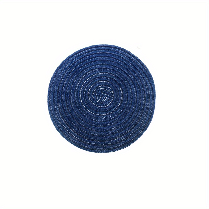 Round Placemats Heat Resistant Non Slip Kitchen Table Mat