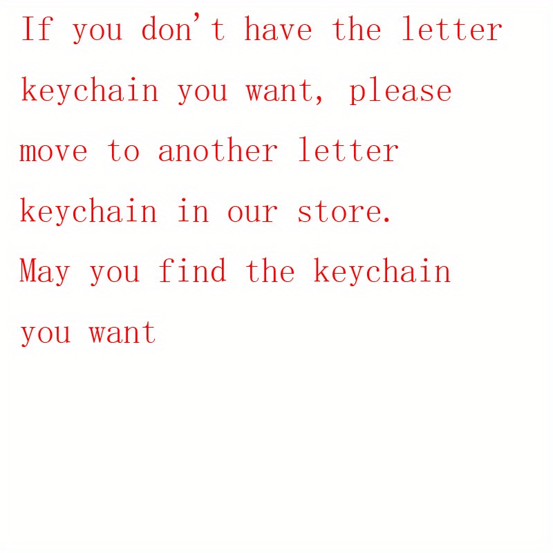 New Diy A-z Letters Key Chain Charm 26 Letters Keychain Men Keychain Couple  Gift Jewelry Car Key Ring - Temu