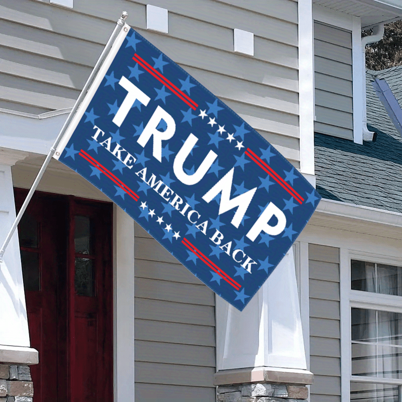 Trump 2024 Flag For Outside,donald Trump Flag,campaign Flags, Blue ...