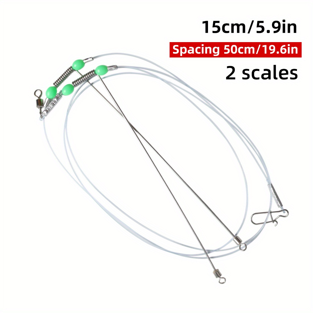 Durable Stainless Steel Swivel String Fishing Hook Bracket - Temu Canada