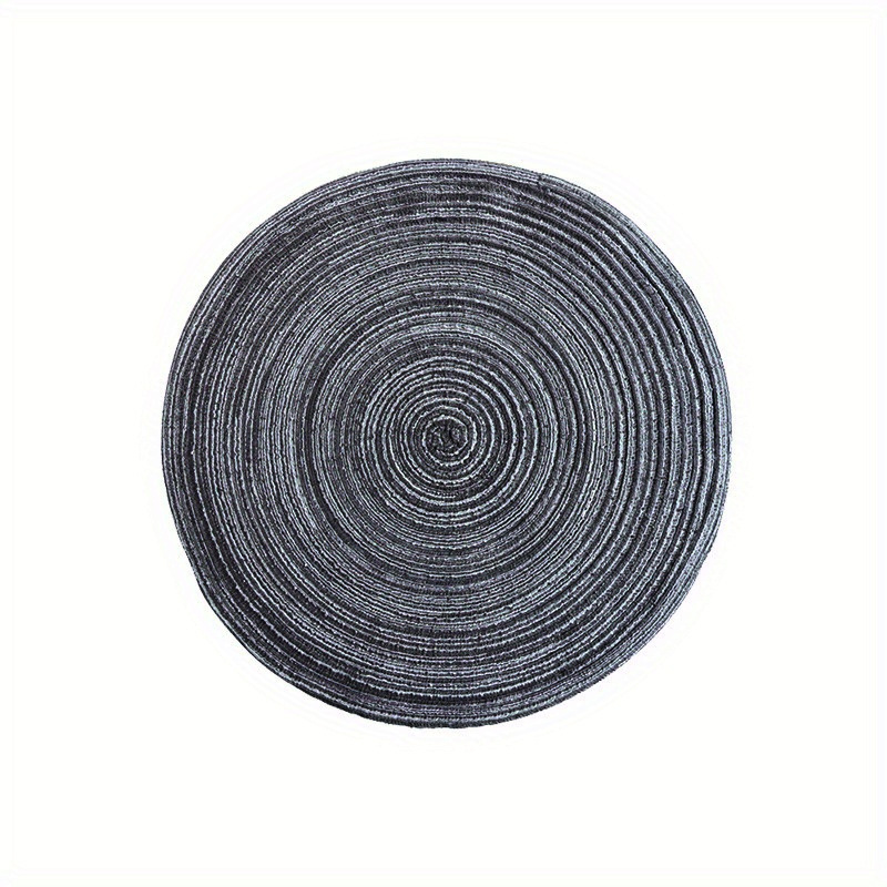 Round Placemats Heat Resistant Non Slip Kitchen Table Mat