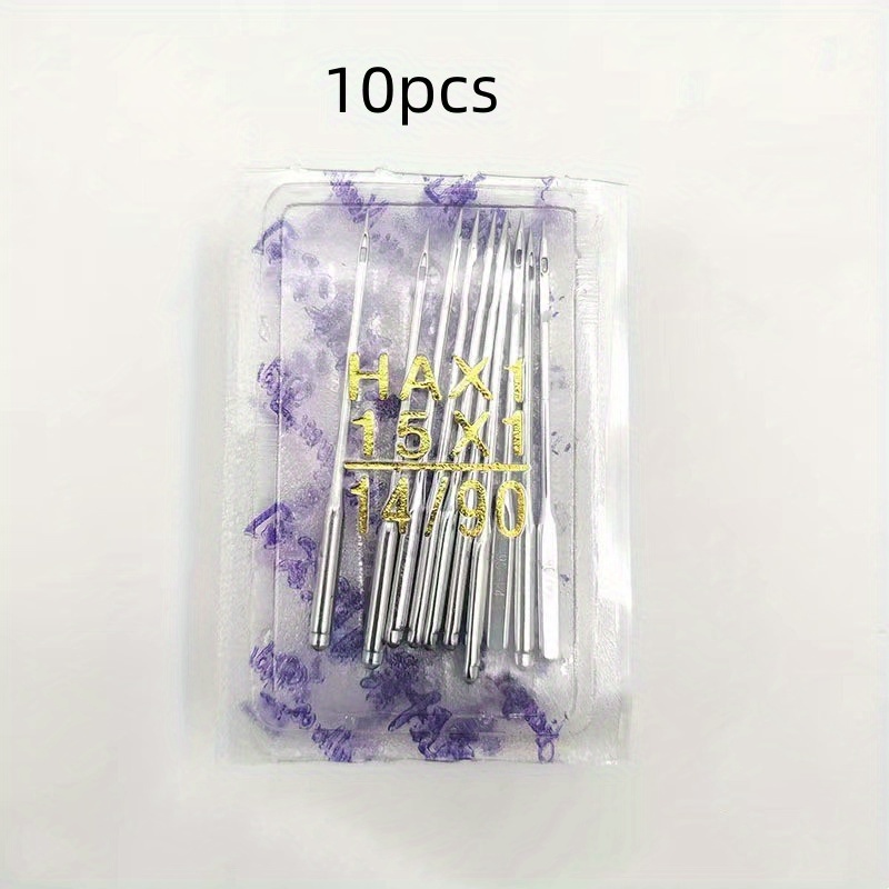 Sewing Machine Needles Blue Tip / #14 Purple Tip/needles - Temu