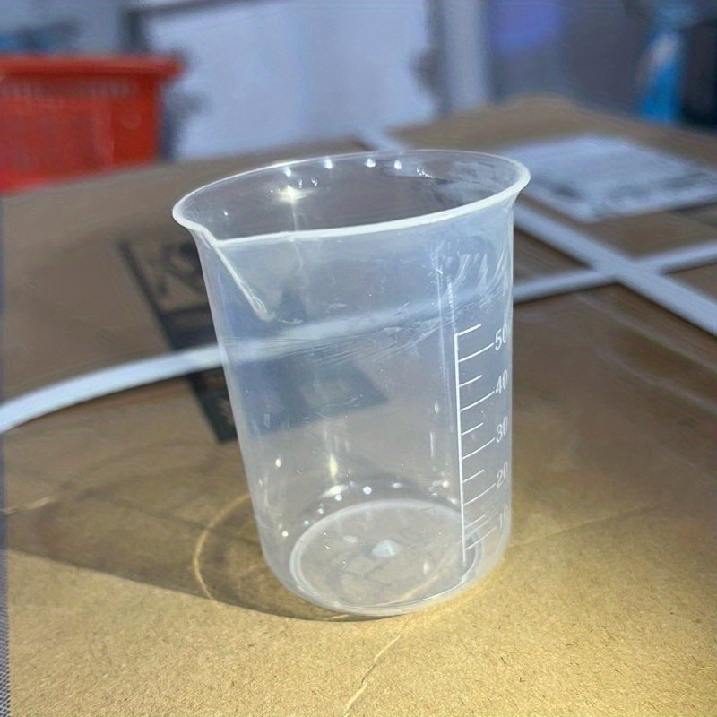 150ml plastic clear measuring cup handle liquid pour spout home kitchen  tool DS