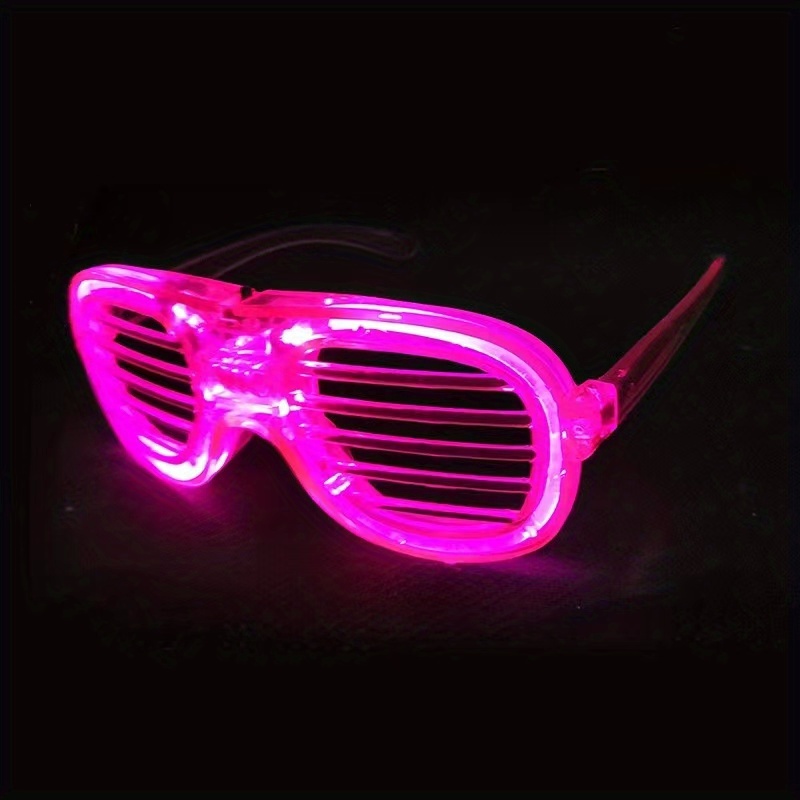 Heart Shape Light Up Led Glasses Party Favors Glow In The - Temu
