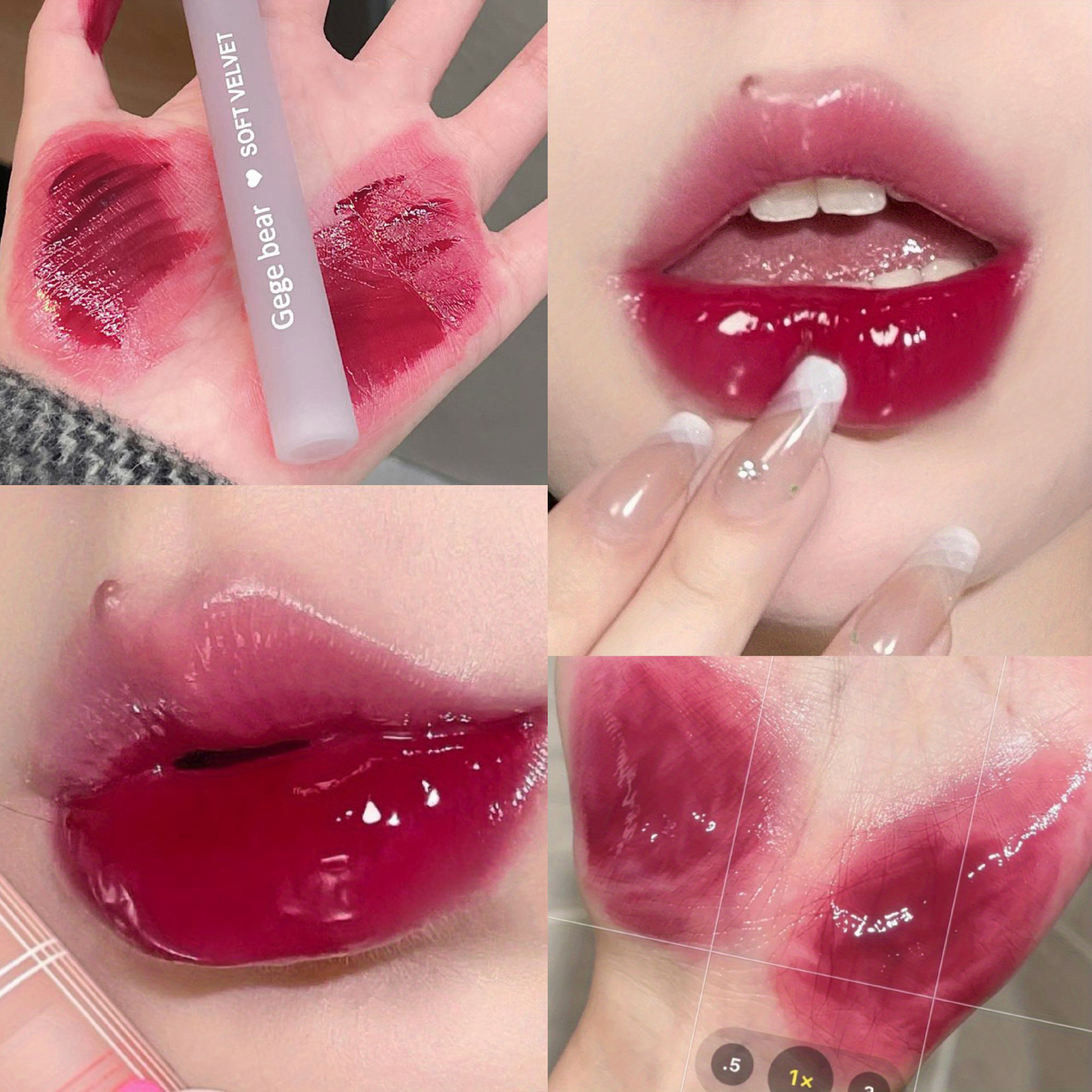 Moisturizing Lip Gloss Pets Package Long-lasting Glossy Jelly Pl