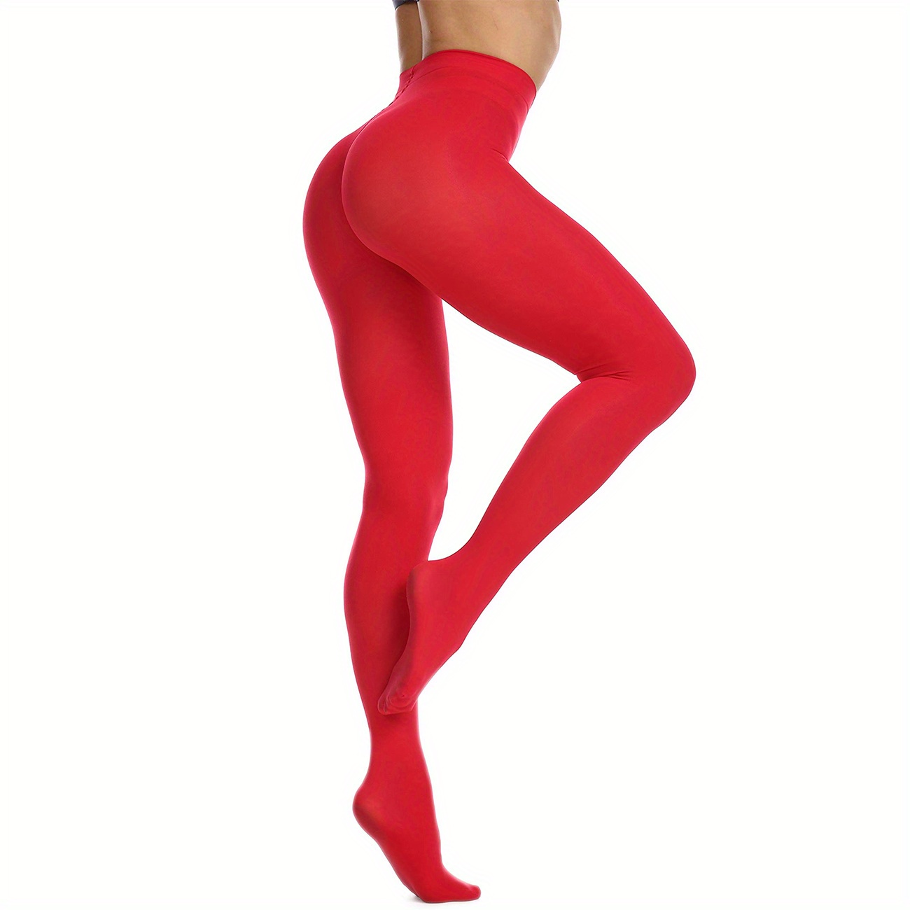 Pants for Women Opaque Tights for Women Solid Color Pantyhose