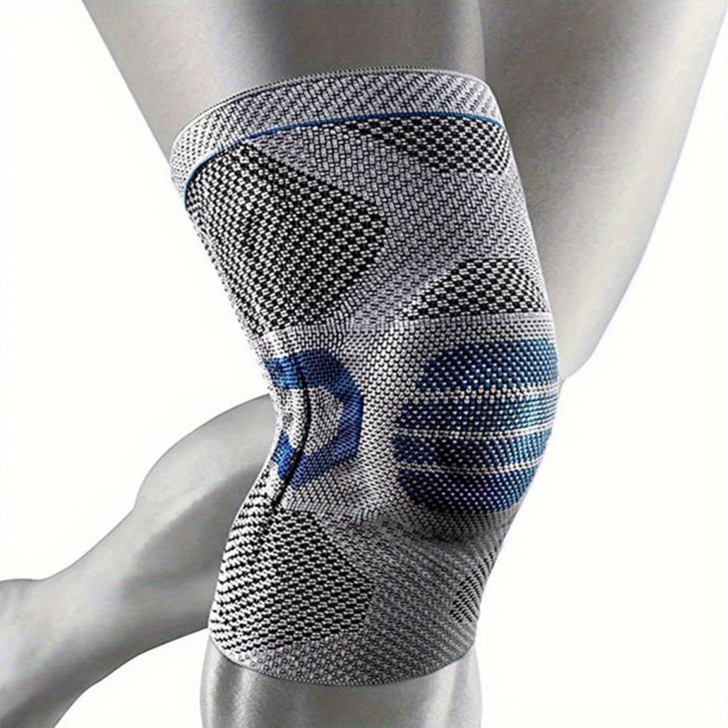 Compression Knee Brace Support with Gel Pads and Patella M, L, XL with Mesh  Bag