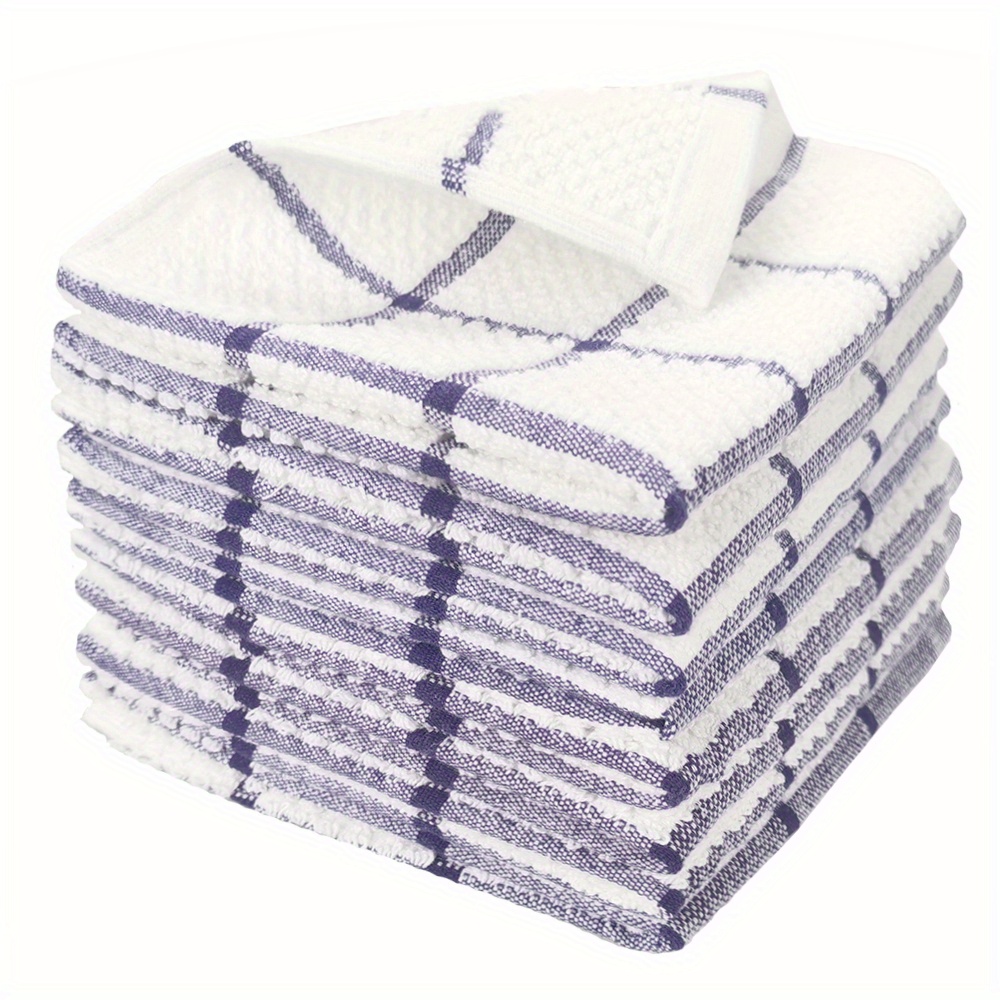 Dish Towels Thickened Waffle Dish Rag Square Dish Cloths - Temu