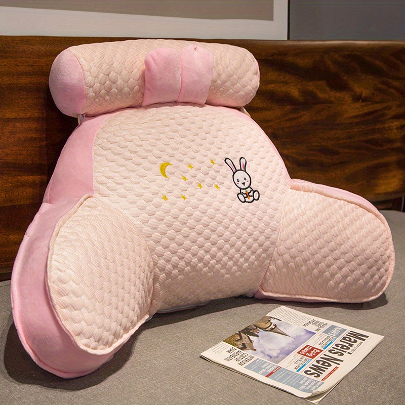 Pink Tatami Pillow Headboard - Bed Sleeping Neck Body Pillow