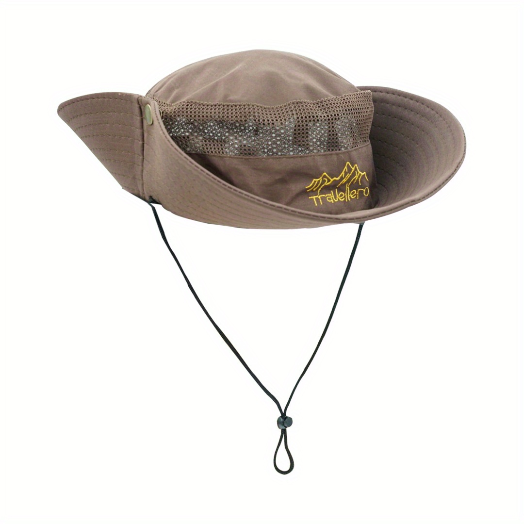 Spring and Summer Hat for Men and Women, Ideal for Mountain Climbing, Camping, and Fishing,Temu