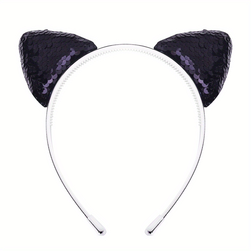Gradient Holographic Cat Ears Headband