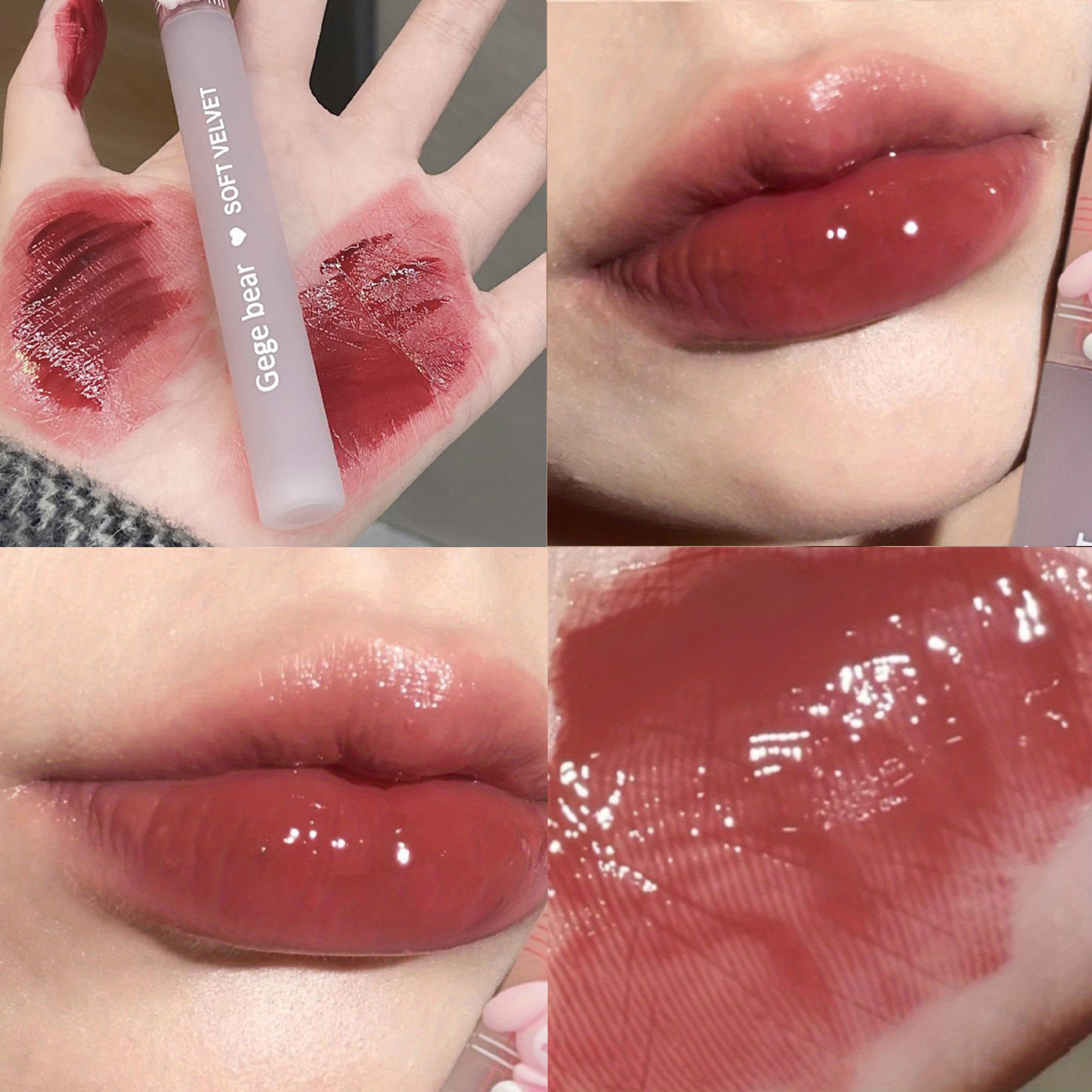 Moisturizing Lip Gloss Pets Package Long-lasting Glossy Jelly Pl