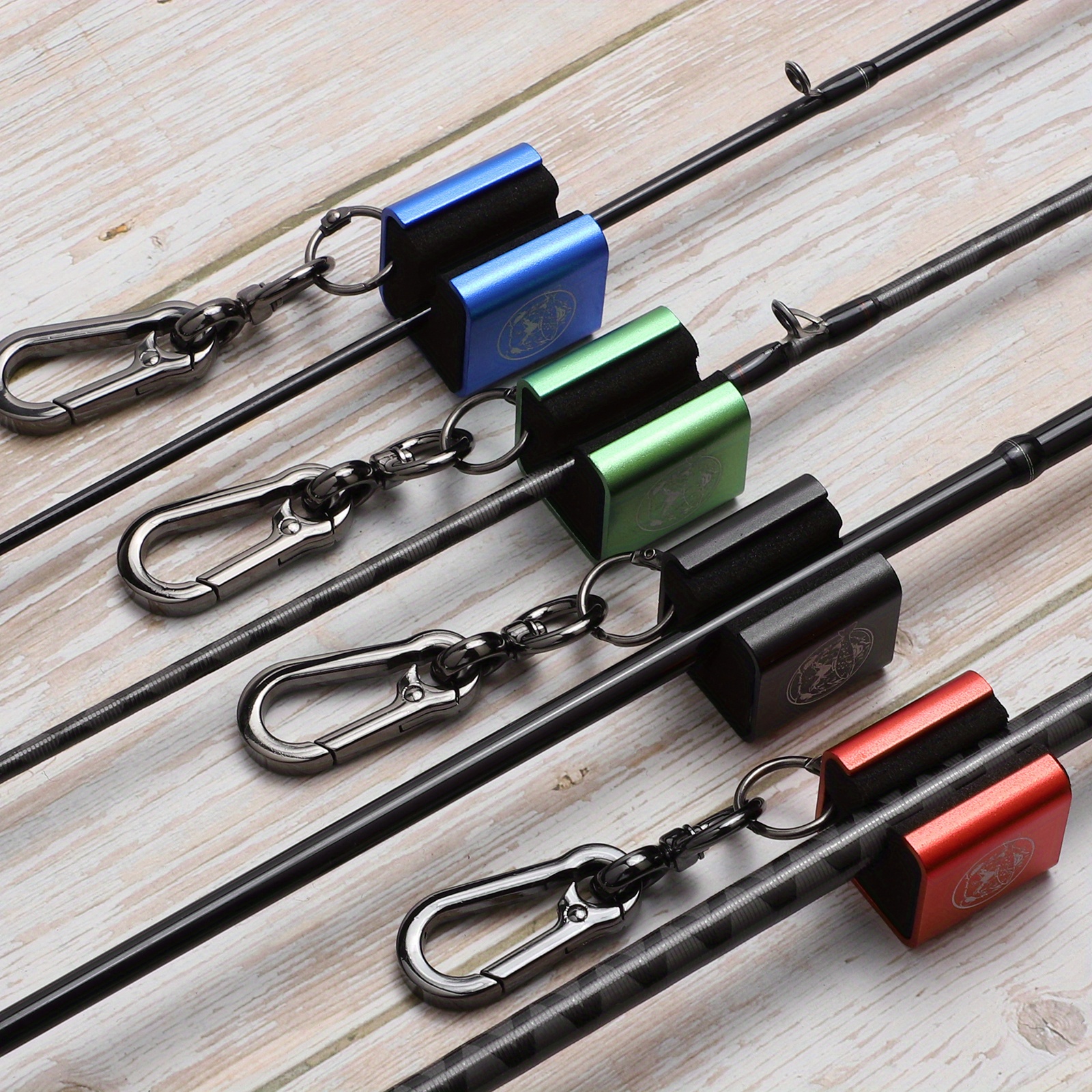 Pince Porte-amorce Pour Canne à Pêche - Support Pour Pots D'appâts - Tailles L/M/S - Parfait Pour La Pêche à La Carpe