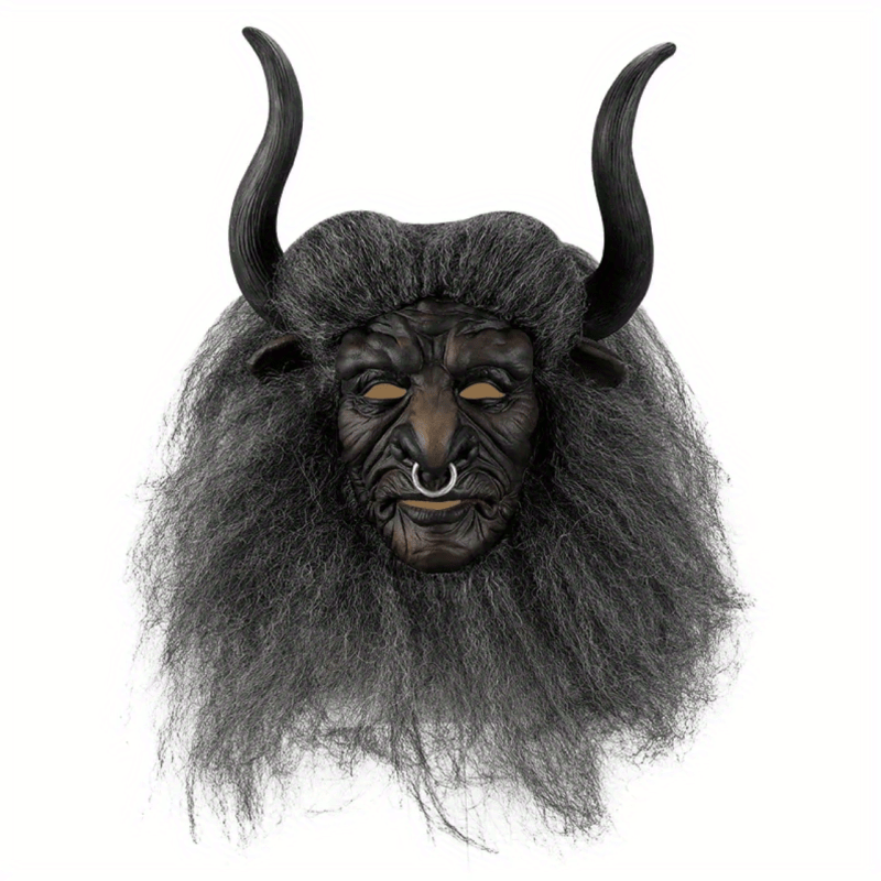 Bull Devil Face Mask Halloween Dress Up Dance Costume Role Play Masks