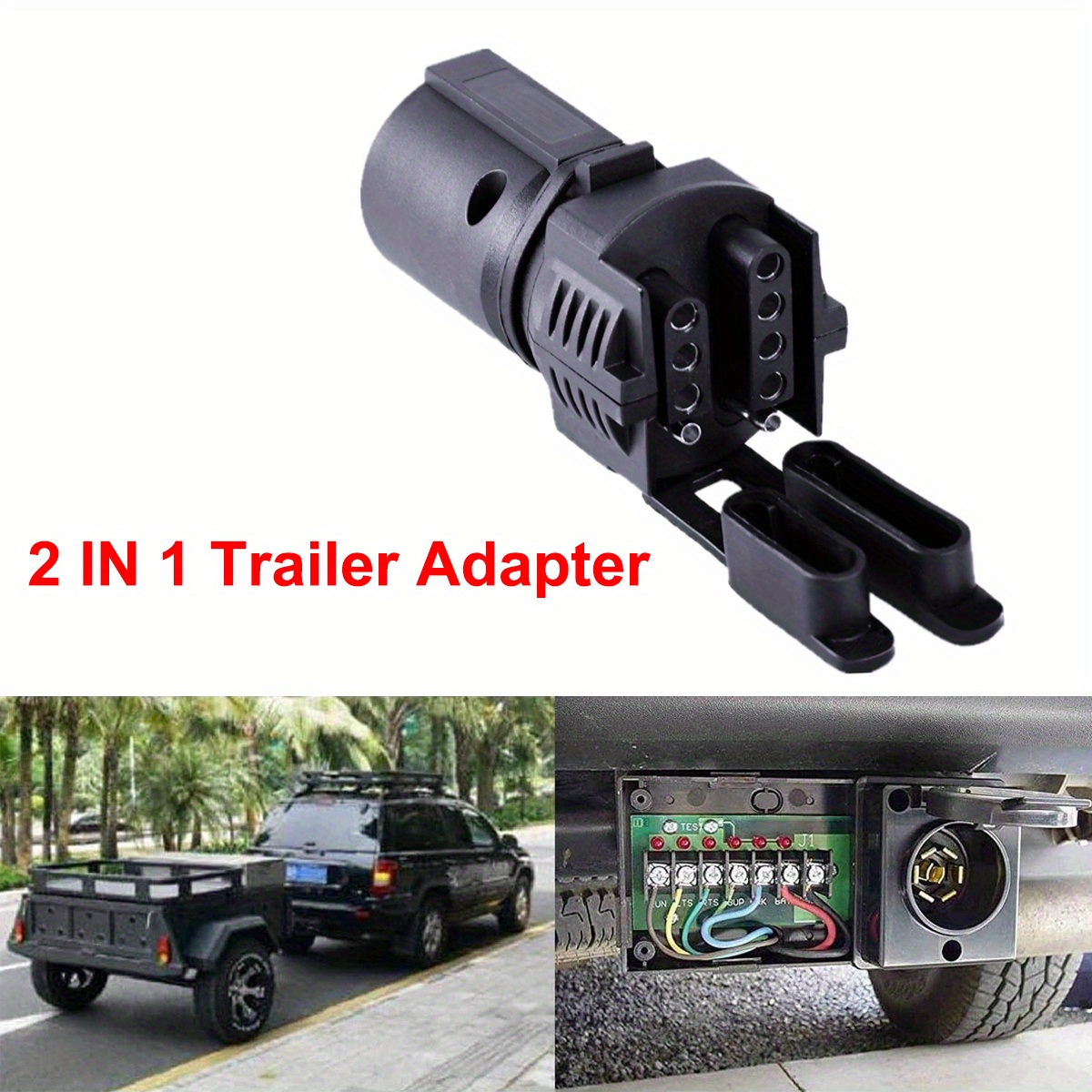 Trailer Adapter 7 Pin Pin 5 Pin 7 5 Pin - Temu