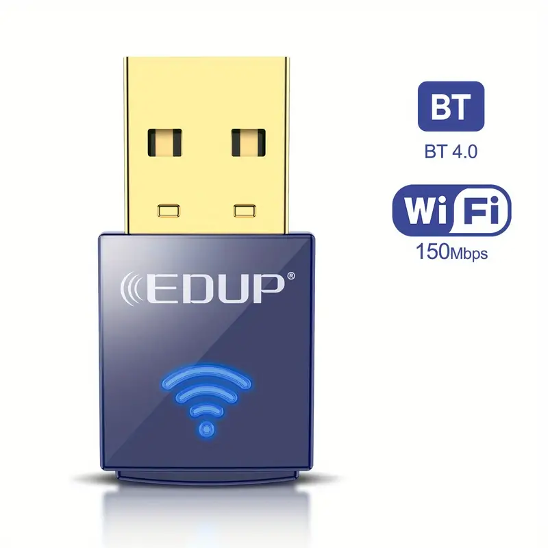 for laptop mobile with edup usb bt adapter for wireless bt headphones audio keyboard 150mbps wireless wifi adapter 2 4ghz details 5