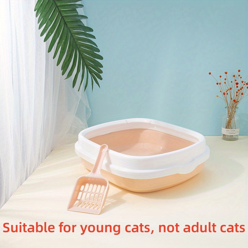 Semi Enclosed Large Kitty Litter Box | Shop Now For Limited-time Deals ...