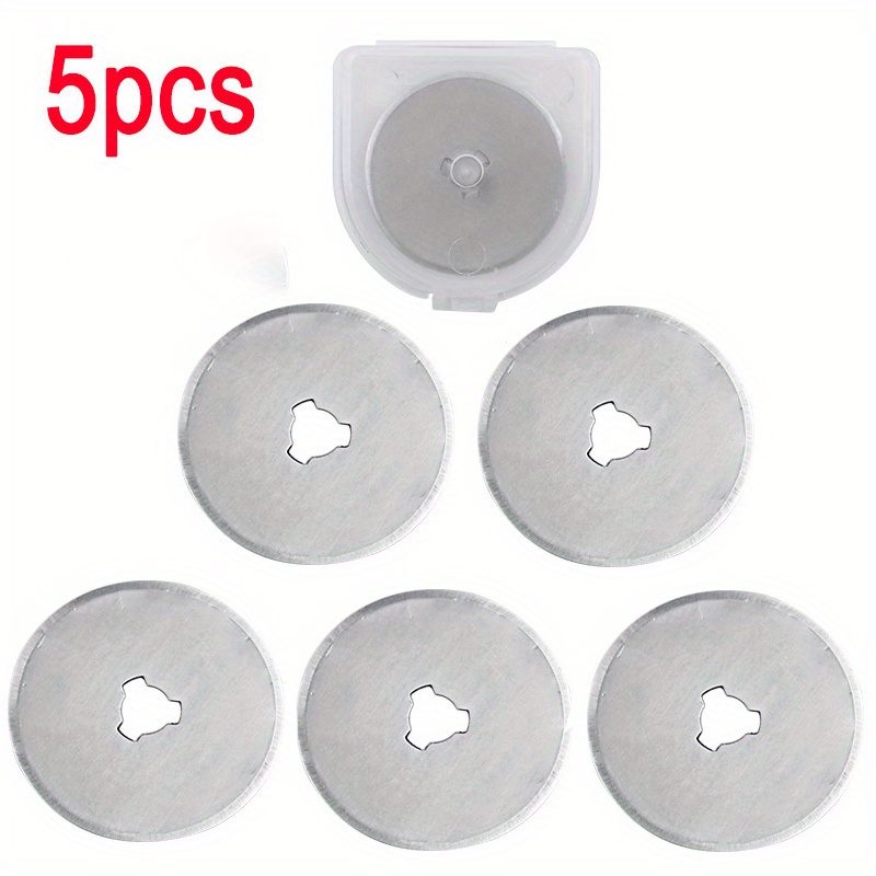 45mm Round Rotary Cutter with 5PCS Rotary Cutter Blades Safety