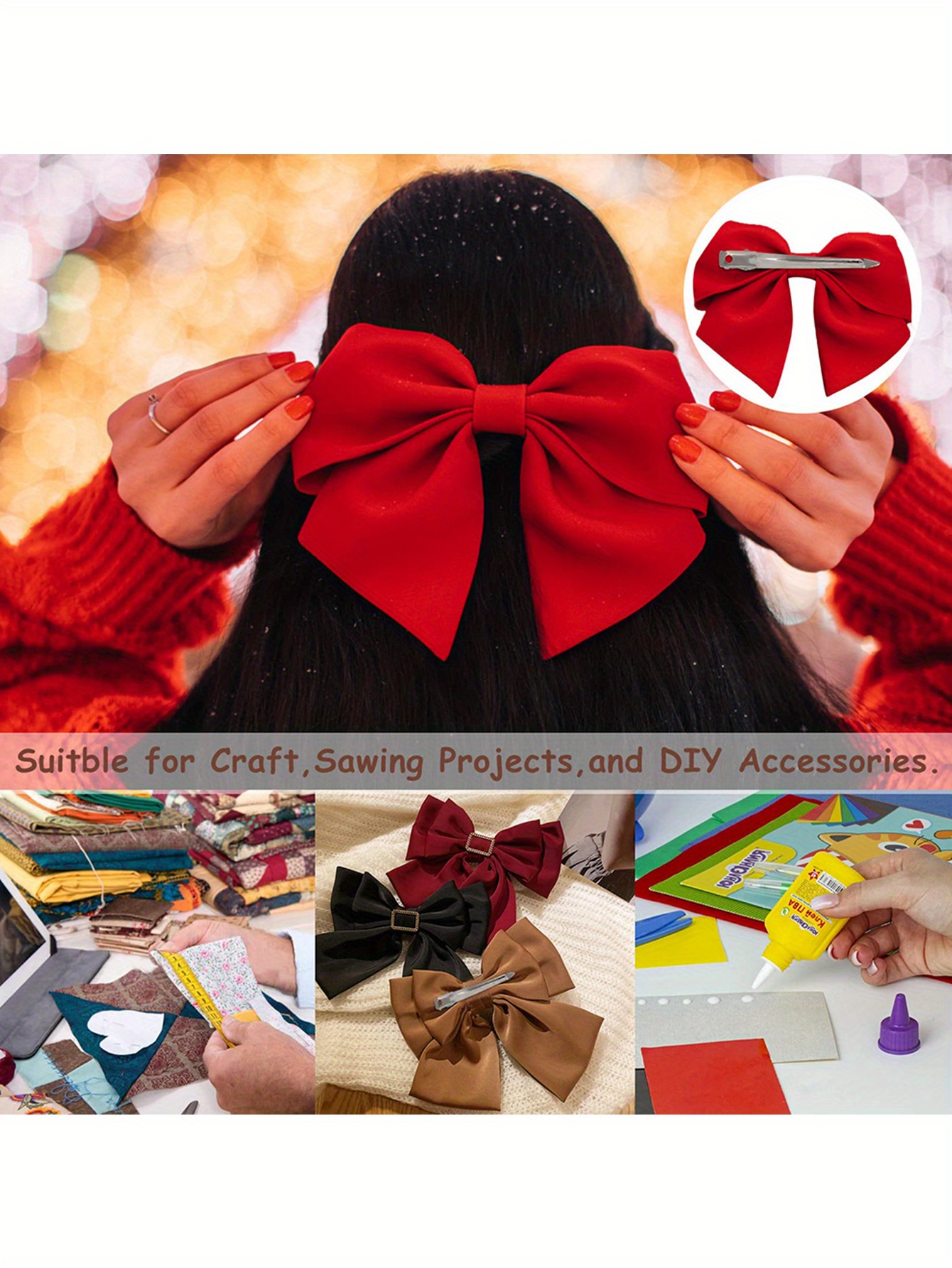 24 шт. зажимов для позиционирования, для визажистов, для укладки, без отметок, рукоятка для нажатия, парикмахерский зажим, уткаобразный зажим, пластина, укладка волос, карточка для волос, детали 7