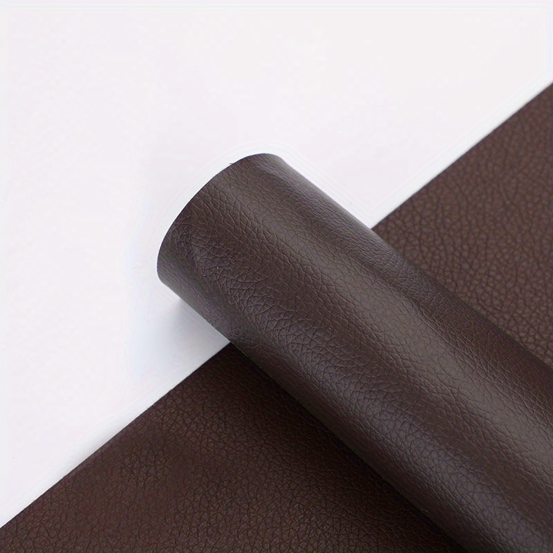 Parche reparador de cuero adhesivo autoadhesivo (marrón)