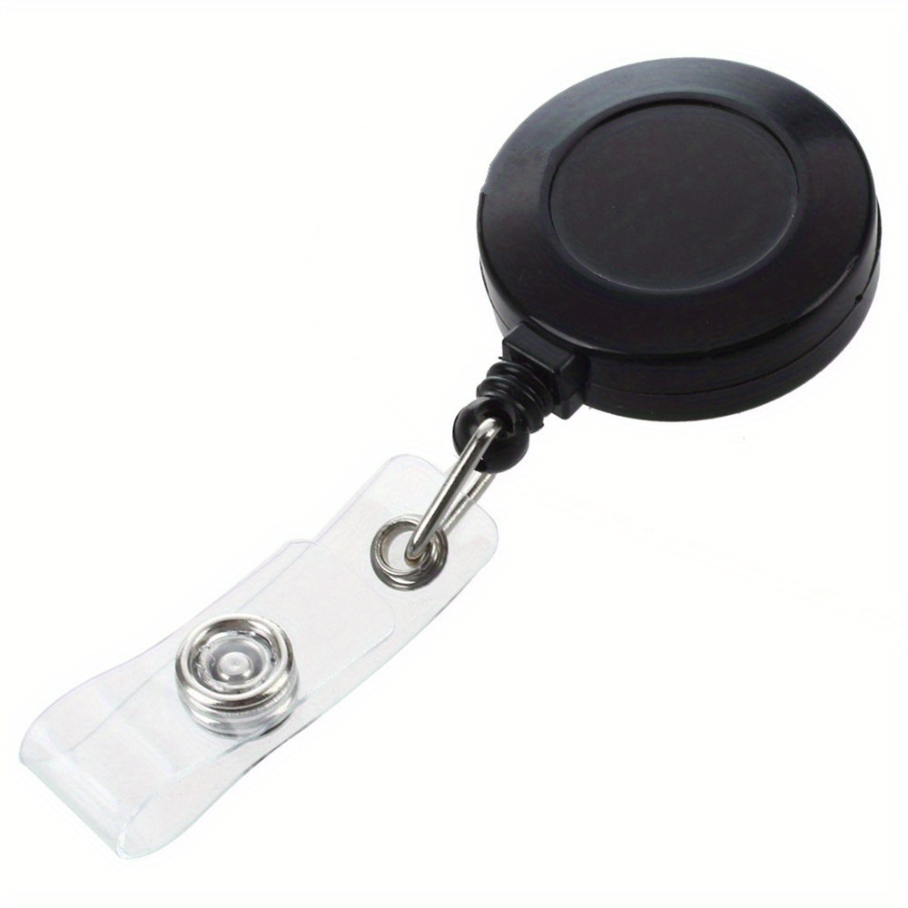 Various Colors Retractable Pull Badge Id Lanyard Name Tag - Temu