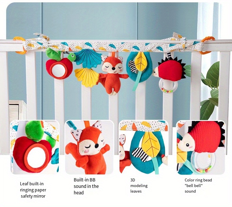 soothe   with this adorable plush stroller pendant   newborns details 4