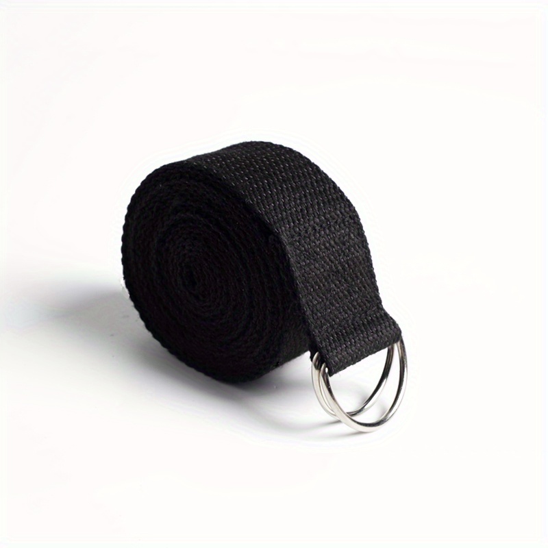 Image of 1pc 2.5m/98.43in Yoga Resistance Rope, Solid Color Stretching Band For Body Shaping, Strength Training