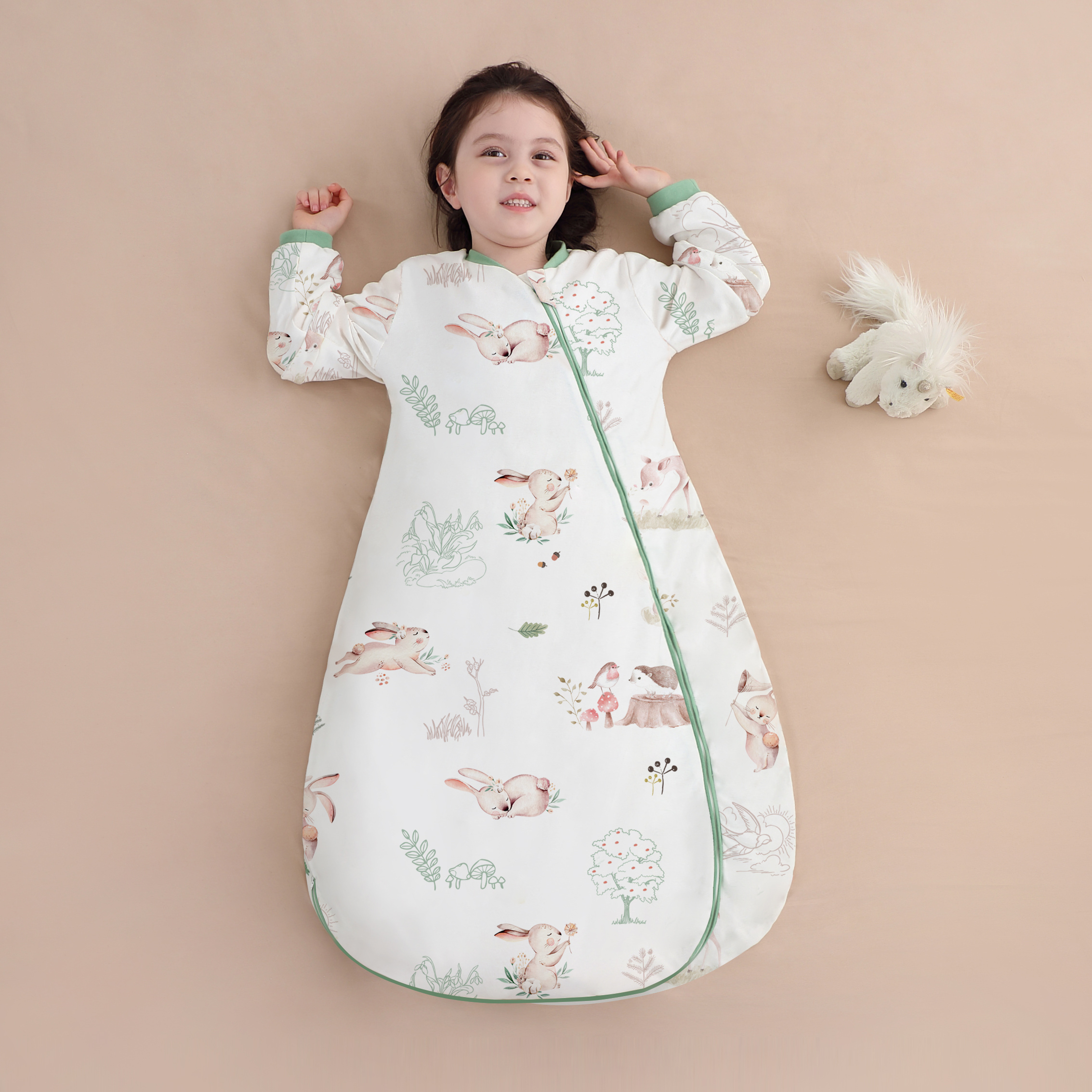 Summer Sleeping Bag for Babies, Anti-Kick & Thin Quilt