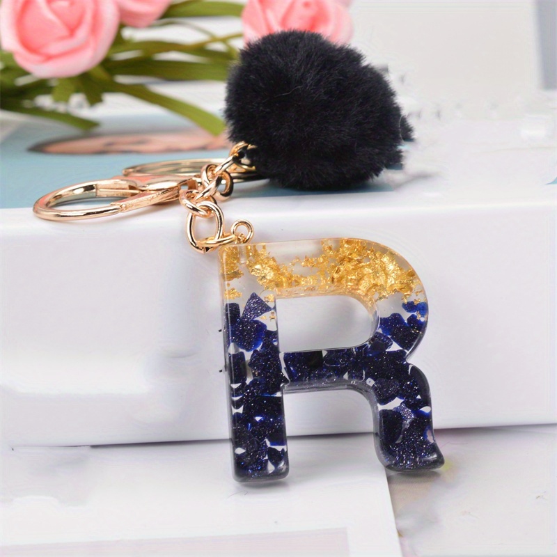 Pom pom Fashion Leather keychains - Creo Piece