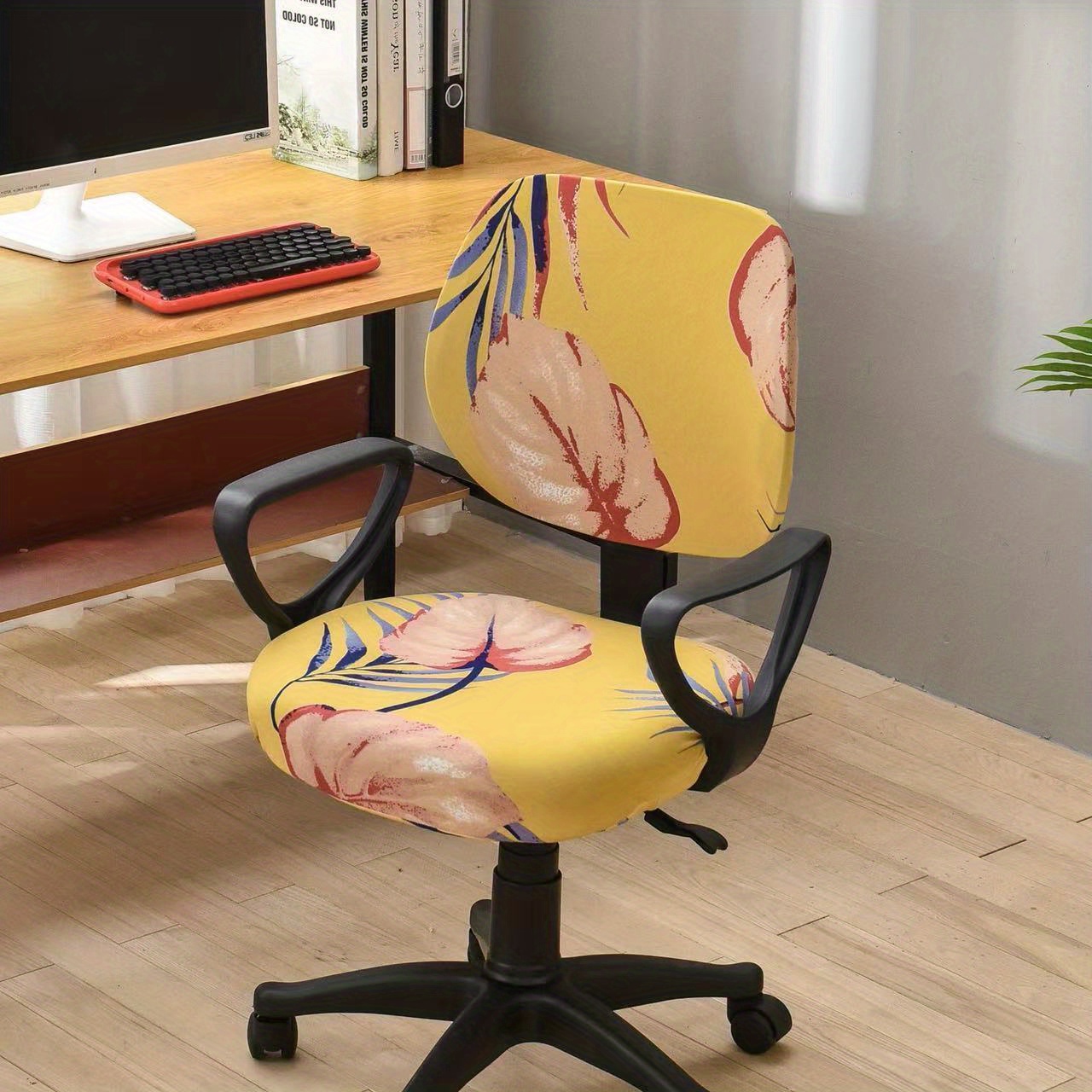 Kinlop 10 fundas elásticas para sillas de elastano doradas, fundas  elásticas doradas para silla, ajustables, extraíbles y plegables,  protectores para