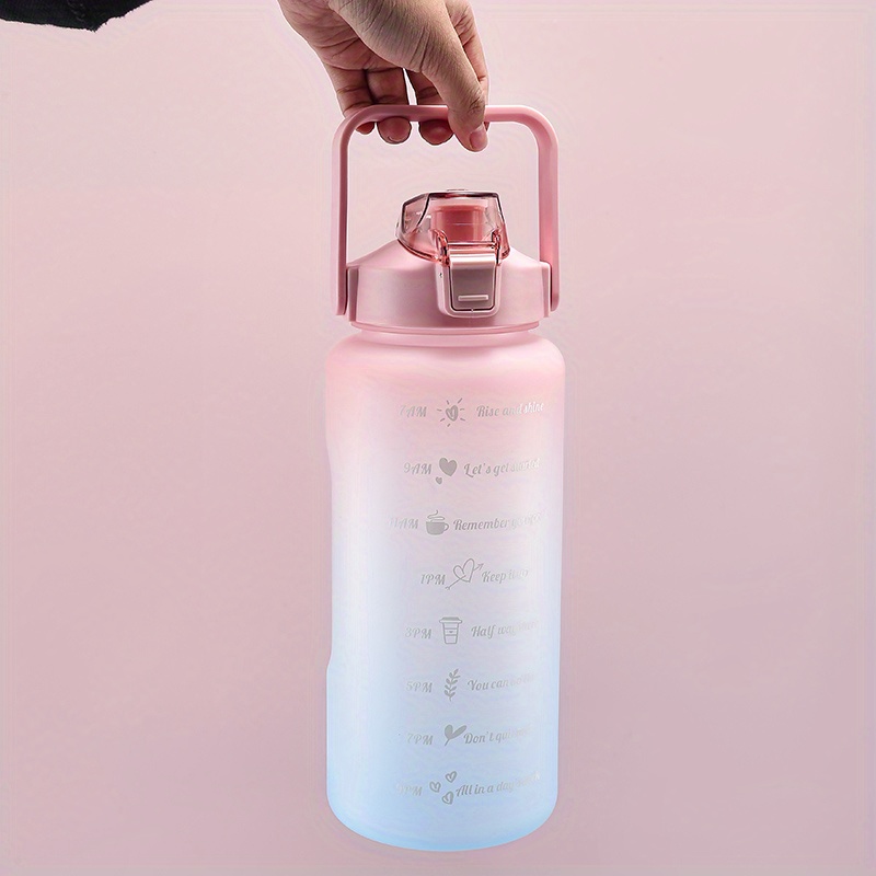 2L Large Capacity Water Bottle Straw Cup – Trouvaille Treasures