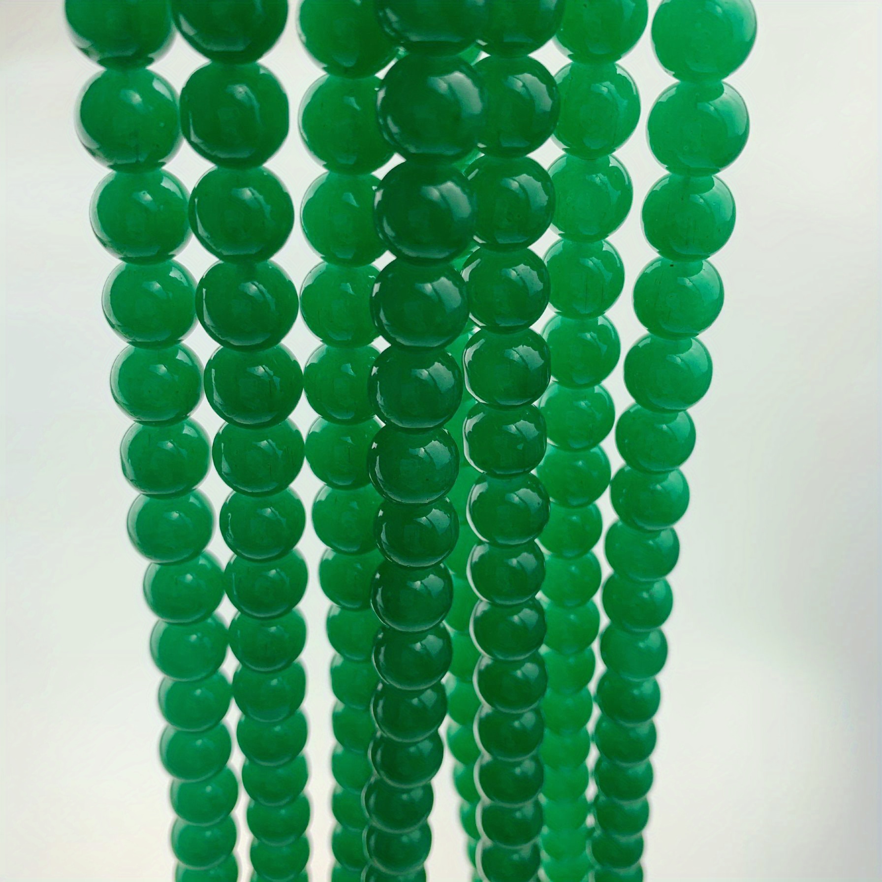 Gemstone Speckle Glass Beads Bulk For Bracelet Making, Irish Green Peridot  Stones, Craft DIY Jewelry Supplies, Gift For Beader, 180 pcs
